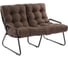 Диван TetChair Ergo рогожка, коричневый, 3М7-147 25090 1