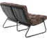Диван TetChair Ergo рогожка, коричневый, 3М7-147 25090 13