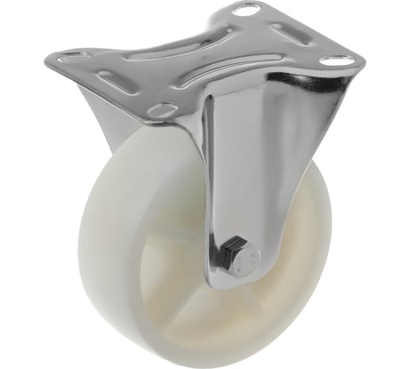 Мебельное полипропиленовое колесо А5 неповоротное FCpp 46 100 мм 10 кг 1000143