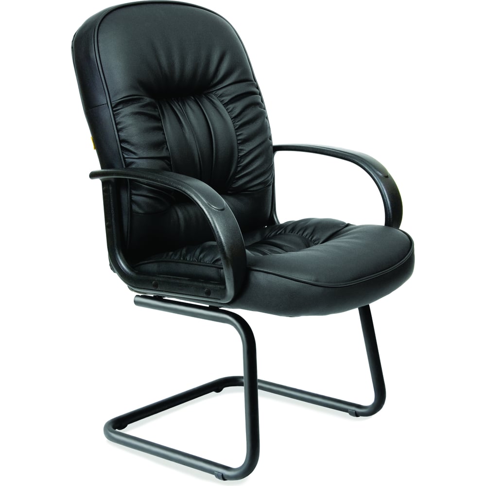 Конференц-кресло CHAIRMAN 416V ЭКО черный матовый 00-06025664 ...