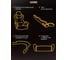 Офисное компьютерное кресло со спинкой на колесиках Classmark 1935708 7