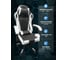 Офисное компьютерное кресло со спинкой на колесиках Classmark 1935707 8