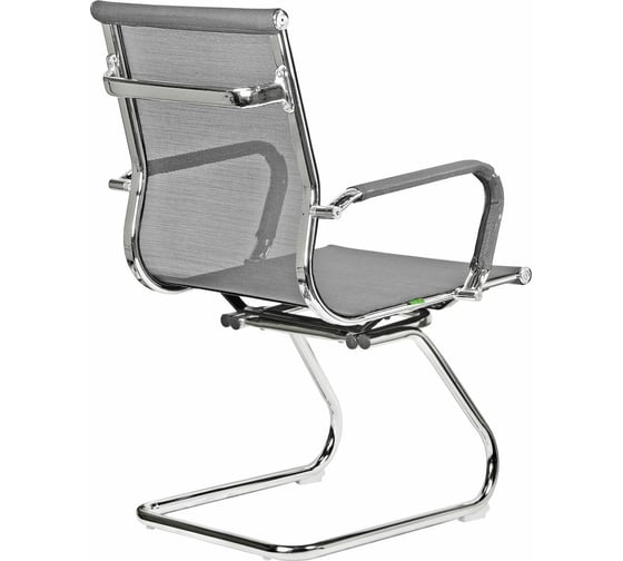 Конференц-кресло RIVA Chair RCH 6001-3E серая сетка УЧ-00001077