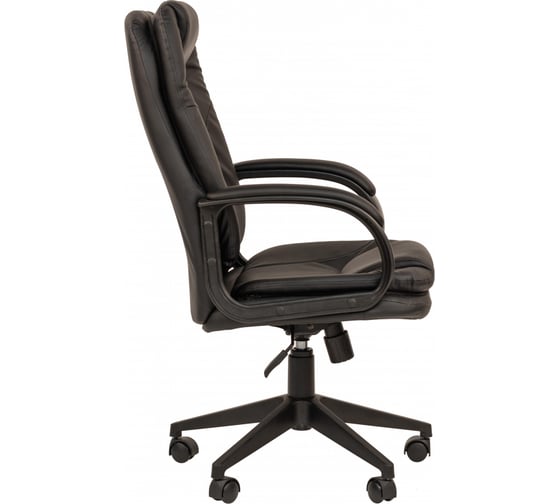 Кресло Easy Chair 695 TPU кожзам, черный, пластик 1366742