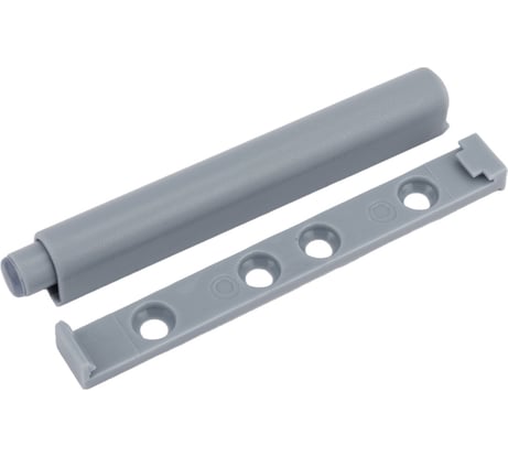 Упор-защелка фасада Brante с толкателем, серый 107096