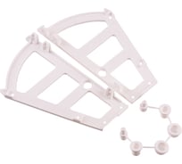 Механизм для обувниц ELEMENT 1 секция, белый, 8 компл. 612800