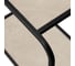 Стеллаж GreenWeen SIENA, черный каркас, полки керамика Ivory, 800х300х1730 GW-ST-SIENA-B-KI 4