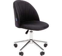 Кресло Chairman Home 117 ткань Т-84 черный 00-07195155