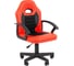 Кресло Chairman Kids 111 экокожа красный/черный 00-07202593 1