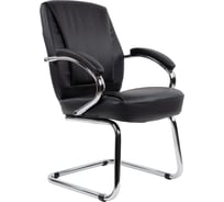Офисное кресло Chairman 794V хром экокожа черный 00-07194220