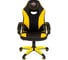 Кресло VT_EChair Easy Game-690 TPU кожзам черный/желтый пластик Easy Game 1362968 2