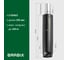 Газ-лифт BRABIX A-100 короткий, черный, длина в открытом виде 346 мм, d 50 мм, класс 2 532001 5