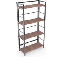 Стеллаж ТИТАН МЕТА СЛС-1/1200, ясень тёмный шимо 4670026243284