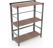 Стеллаж ТИТАН МЕТА СЛС-1/800, ясень тёмный шимо 4670026243307