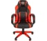 Кресло VT_EChair Easy Game-686 TPU кожзам/ткань черный/красный пластик Easy Game 1362959 1