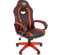 Кресло Easy Chair Game-687 TPU кожзам черный, красный, пластик 1362962