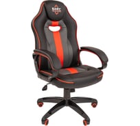 Кресло Easy Chair Game-689 TPU кожзам черный, серый, красный, пластик 1362964