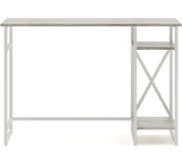 Стол письменный Металл-Завод GUTTA 76х111х68 см, патина, белый GD76111683P3