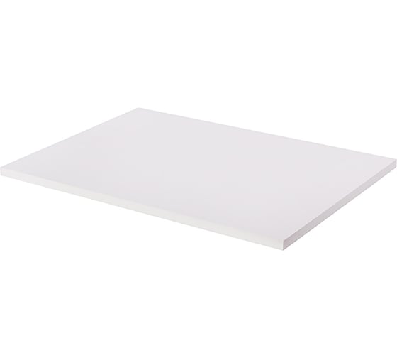Полка Larvij ЛДСП, 585x406x16 мм, белый, LWWH406 1