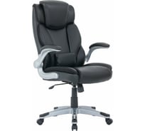 Кресло BRABIX PREMIUM Phantom EX-553, рециклированная кожа, регулир. подголовник, черное 532940