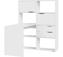 Стол письменный тип ТриЯ 7, белый Ясень 232912