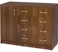 Комод Венталл КМ-2 темный орех Арт Ven_00115