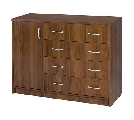 Комод Венталл КМ-2 темный орех Арт Ven_00115