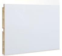 Цоколь кухонный ООО ДЕКОПЛИНТ ПВХ-100мм (001м) Белый, 2м 6891