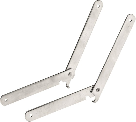 Откидная направляющая для секретера Hettich 116x124 мм 953270