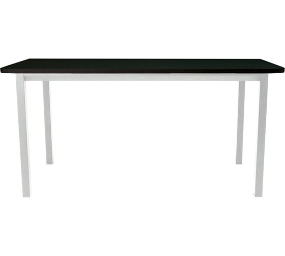 Стол офисный LuxAlto ST45 белый/ ЛДСП черный, 180x80 34530 1