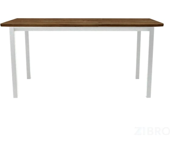 Стол офисный LuxAlto ST45 белый/ ЛДСП коричневый дуб, 160x70 34527 1