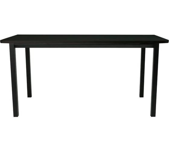 Стол офисный LuxAlto ST45OV черный/ ЛДСП черный, 160x70 34596 1