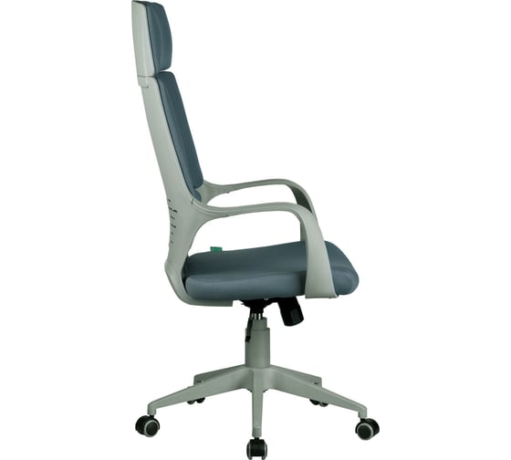 Кресло RIVA Chair RCH 8989 серый пластик, синяя ткань 287 УЧ-00000685