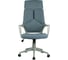 Кресло RIVA Chair RCH 8989 серый пластик, синяя ткань 287 УЧ-00000685 2