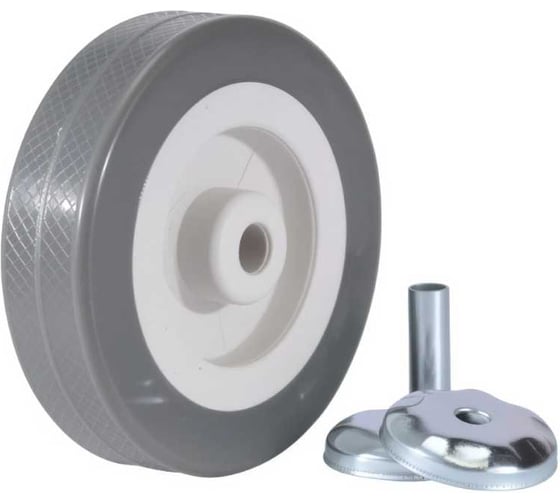 Ролик Brante D 75 мм, серая резина, комплект 4 ролика 658980 1