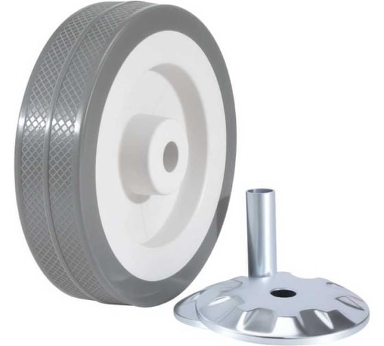 Ролик Brante D 100 мм, серая резина, комплект 2 ролика 658974 1