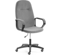 Кресло Tetchair LEADER (22) велюр, серый, 29 25039