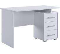 Стол компьютерный Лайт-2 1200 белый/белый SKL2.1N02.1477