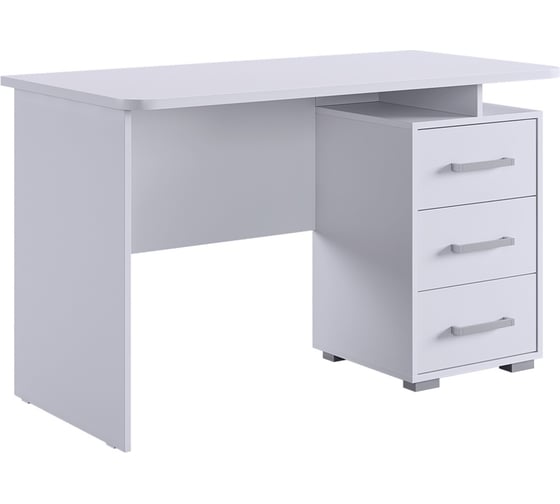 Стол компьютерный Лайт-2 1200 белый/белый SKL2.1N02.1477 1