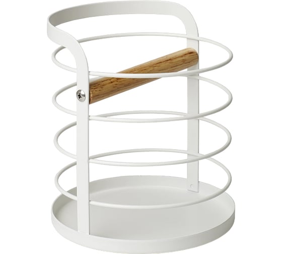 Стакан для столовых приборов lemax матовый белый WK-1WT 1