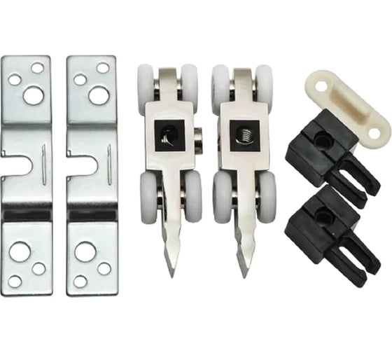 Комплект роликов для раздвижных дверей MORELLI 4-колеса SET 4 9009889