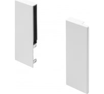 Соединитель фасада GTV, внутренний, для AXIS PRO со стеклянными боковинами, для среднего ящика 116 мм, белый PB-AXISPRO-GLASS-WEWMOCB1