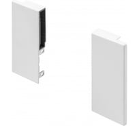Соединитель фасада GTV, внутренний, для AXIS PRO со стеклянными боковинами, для низкого ящика 84 мм, белый PB-AXISPRO-GLASS-WEWMOCA1
