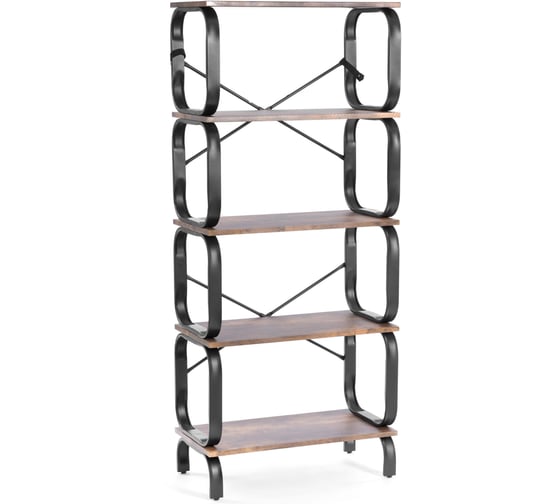 Стеллаж Tetchair WS-04 60x30x140 см, burnt 24310 1