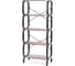Стеллаж Tetchair WS-04 60x30x140 см, burnt 24310 2