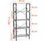 Стеллаж Tetchair WS-04 60x30x140 см, burnt 24310 5