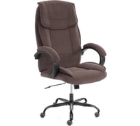 Кресло Tetchair OREON metalBL велюр, коричневый, 6 25042