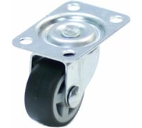 Колесо мебельное поворотное ЦМК 30мм, упак.4шт, на резиновой основе KOL0001