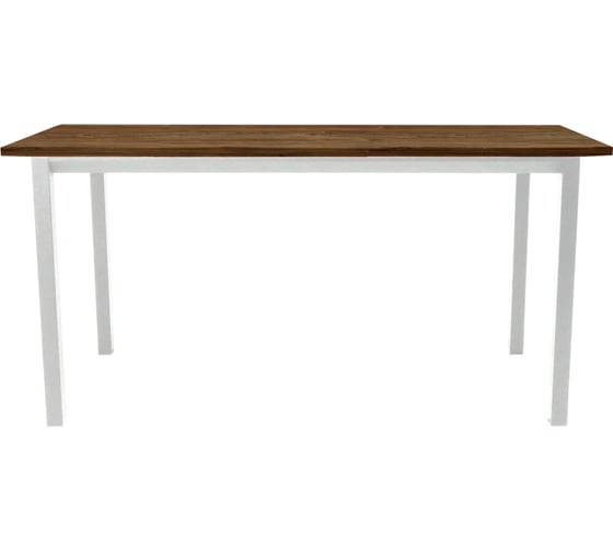 Стол офисный LuxAlto ST45 белый/ ЛДСП коричневый дуб, 180x80 34577 1