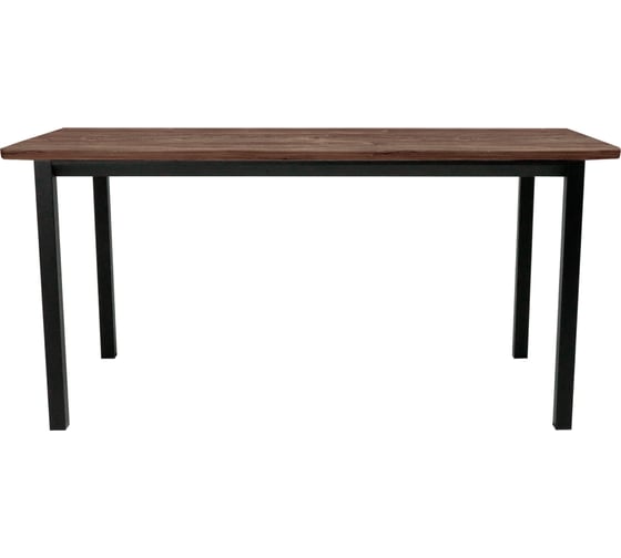 Стол офисный LuxAlto ST45OV черный/ЛДСП дуб коричневый, 160x70 34595 1